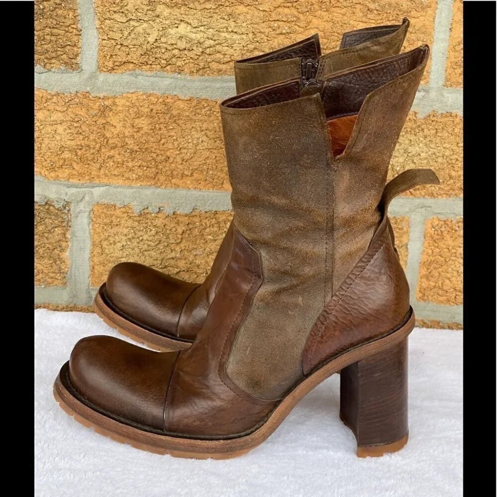 Laura and Angel leather boots size 38/8 - Picture 3 of 10